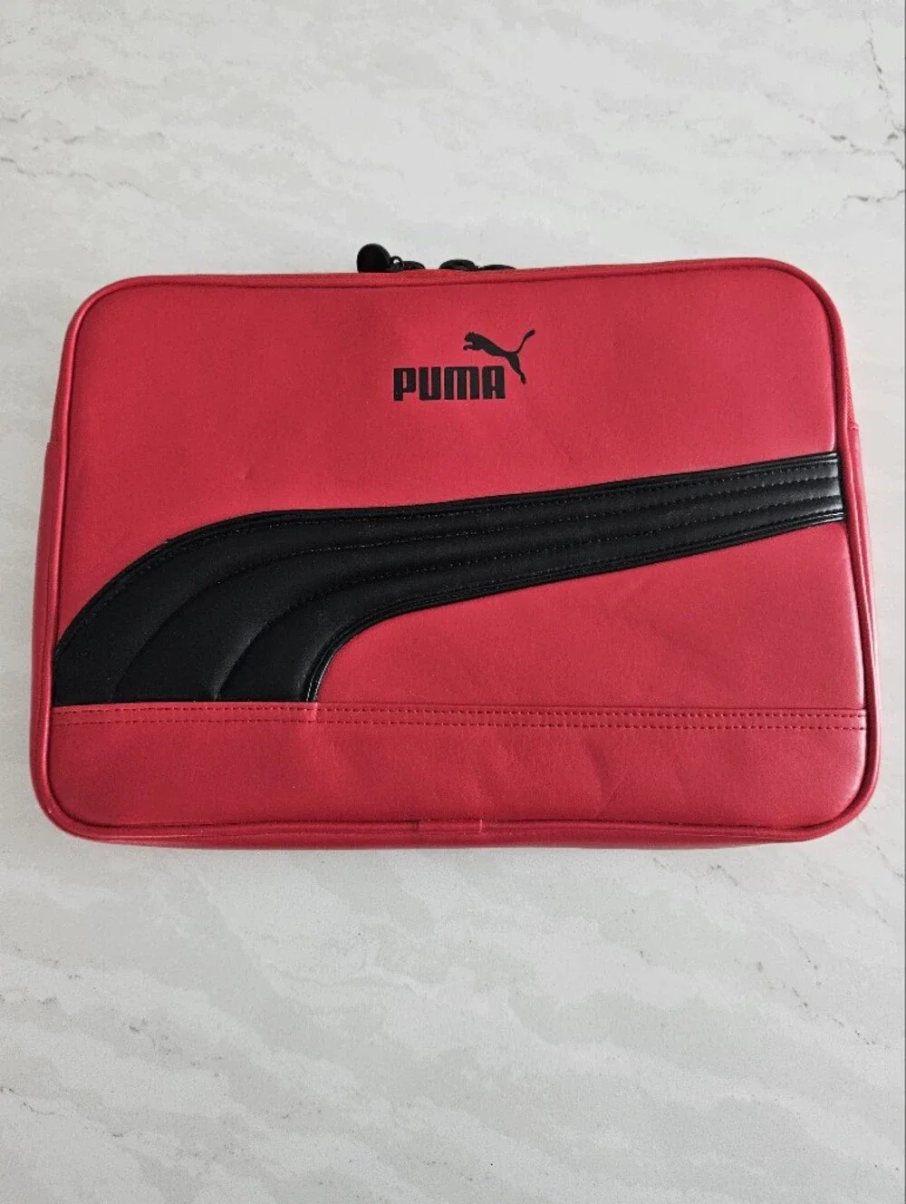 Puma Red and Black Protective Laptop Sleeve